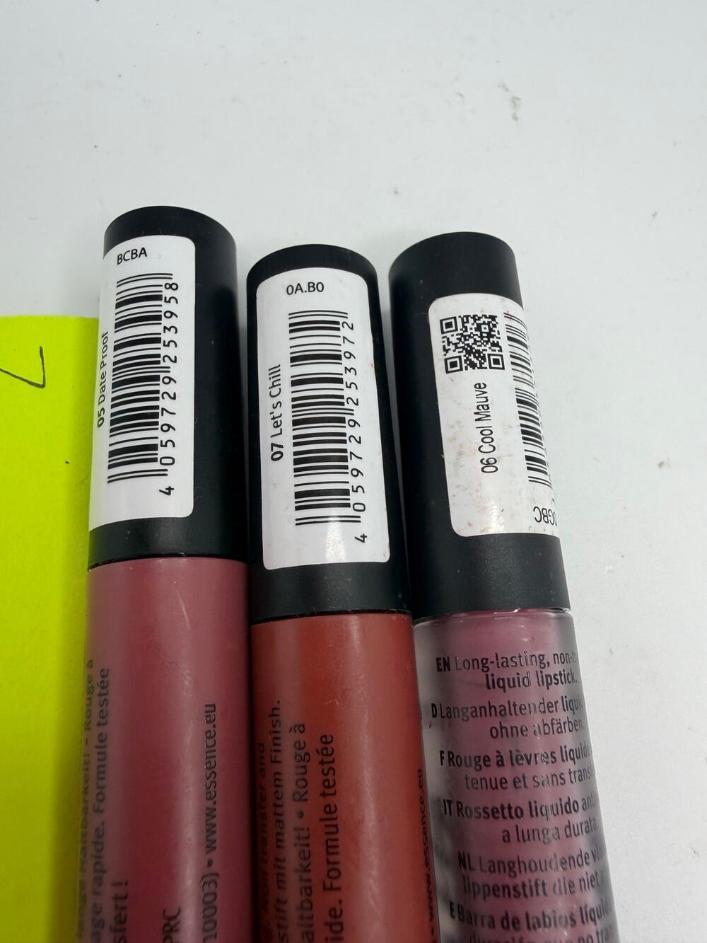 Essence Stay 8H Matte Liquid Lipstick Lot 3 Cool Mauve Let’s Chill Date Proof